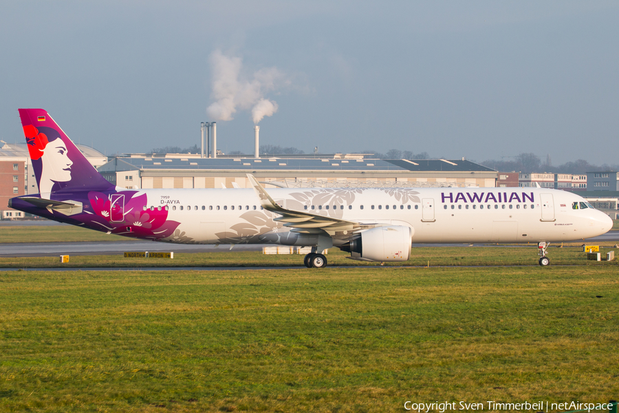 Hawaiian Airlines Airbus A321-271N (D-AVYA) | Photo 203200