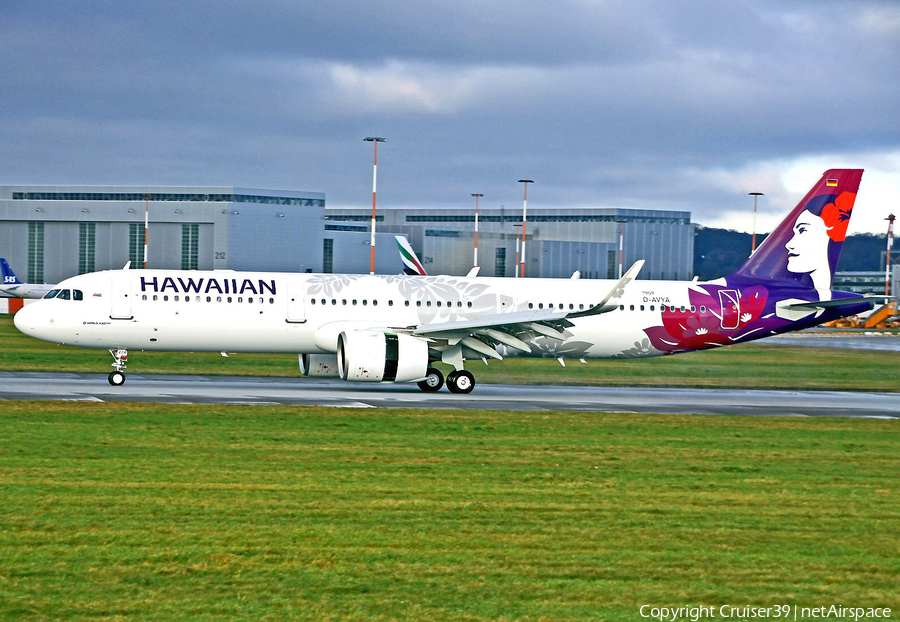Hawaiian Airlines Airbus A321-271N (D-AVYA) | Photo 253597