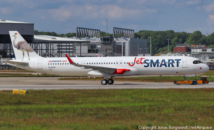 JetSMART Airbus A321-271NX (D-AVYA) | Photo 570402