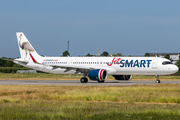 JetSMART Airbus A321-271NX (D-AVYA) at  Hamburg - Finkenwerder, Germany