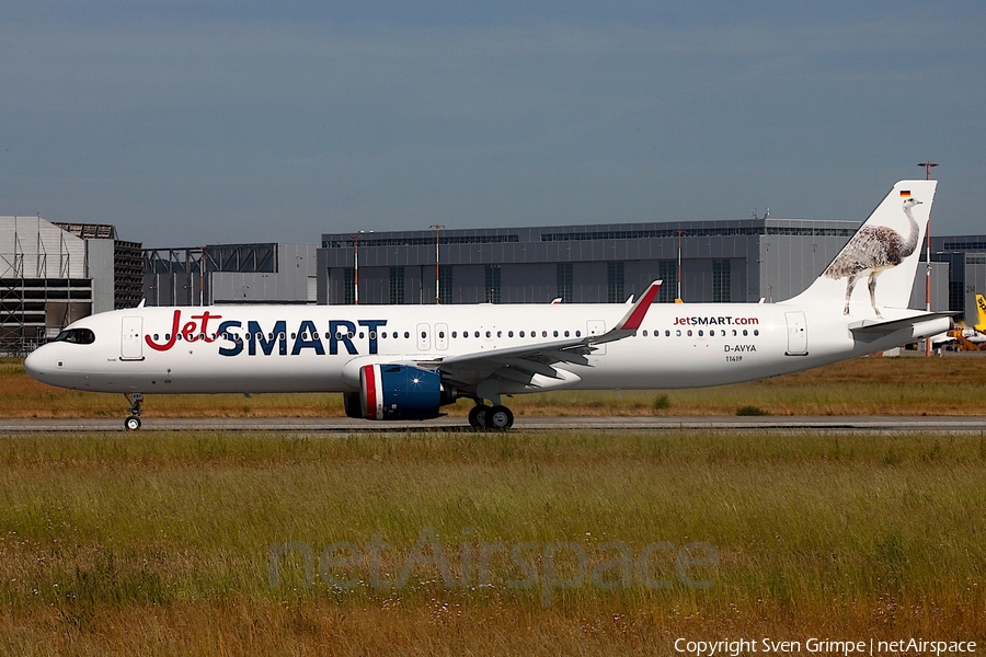 JetSMART Airbus A321-271NX (D-AVYA) | Photo 575442