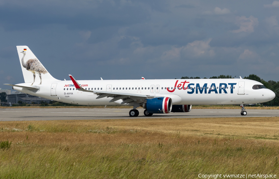 JetSMART Airbus A321-271NX (D-AVYA) | Photo 575564
