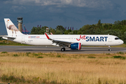 JetSMART Airbus A321-271NX (D-AVYA) at  Hamburg - Finkenwerder, Germany