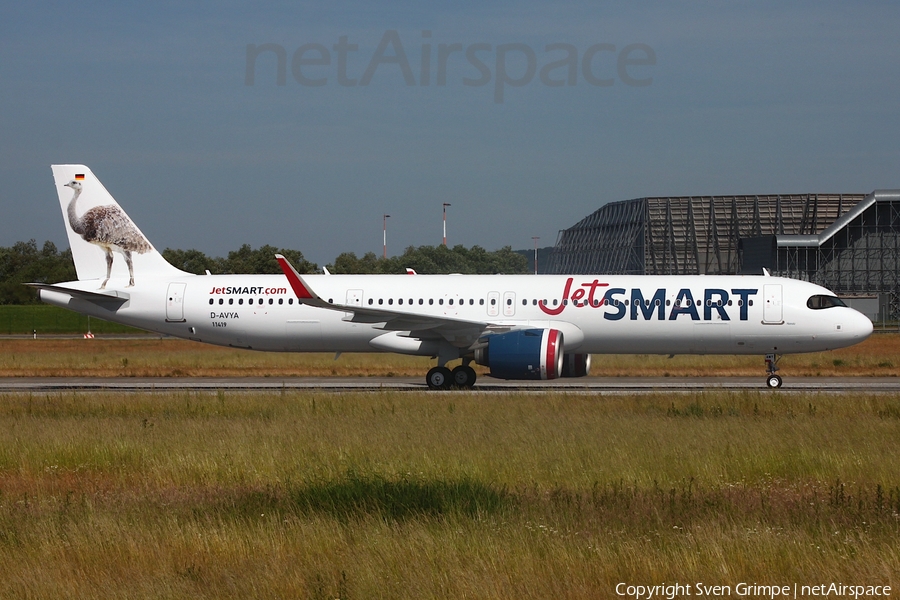 JetSMART Airbus A321-271NX (D-AVYA) | Photo 589476
