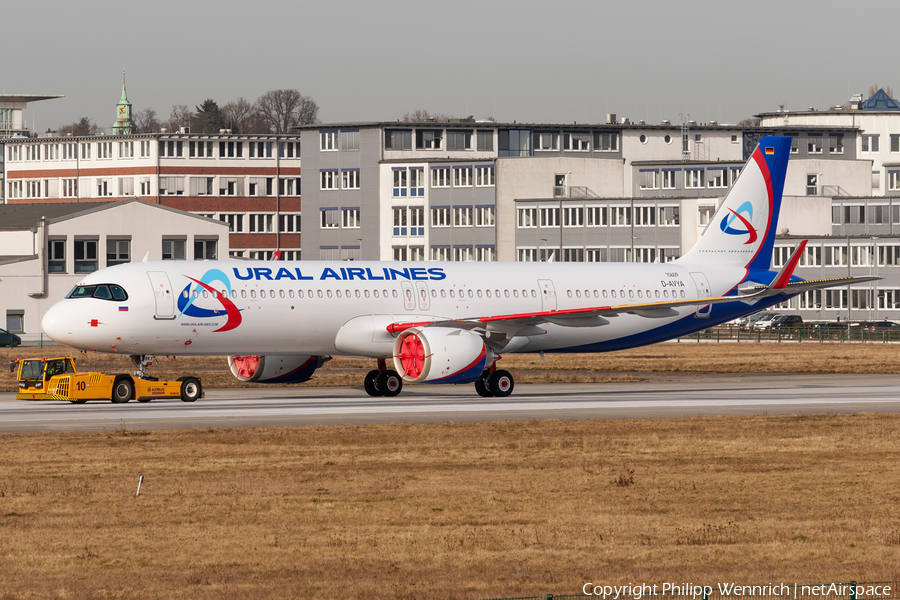 Ural Airlines Airbus A321-251NX (D-AVYA) | Photo 432290