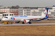Ural Airlines Airbus A321-251NX (D-AVYA) at  Hamburg - Finkenwerder, Germany