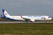 Ural Airlines Airbus A321-251NX (D-AVYA) at  Hamburg - Finkenwerder, Germany