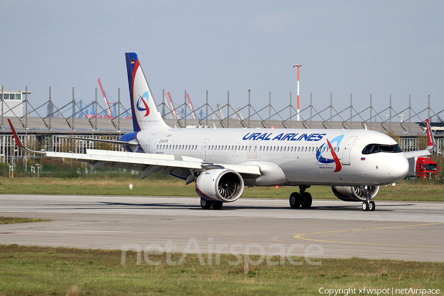 Ural Airlines Airbus A321-251NX (D-AVYA) | Photo 444228