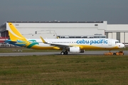 Cebu Pacific Airbus A321-211 (D-AVYB) at  Hamburg - Finkenwerder, Germany