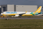 Cebu Pacific Airbus A321-211 (D-AVYB) at  Hamburg - Finkenwerder, Germany