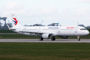 China Eastern Airlines Airbus A321-231 (D-AVYB) at  Hamburg - Finkenwerder, Germany