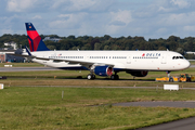 Delta Air Lines Airbus A321-211 (D-AVYB) at  Hamburg - Finkenwerder, Germany