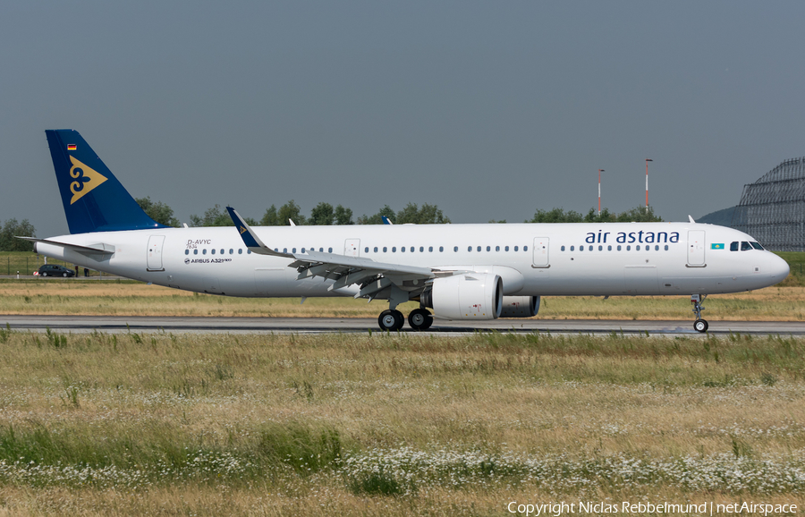 Air Astana Airbus A321-271N (D-AVYC) | Photo 246195