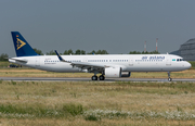 Air Astana Airbus A321-271N (D-AVYC) at  Hamburg - Finkenwerder, Germany