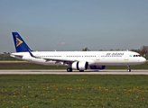 Air Astana Airbus A321-271N (D-AVYC) at  Hamburg - Finkenwerder, Germany