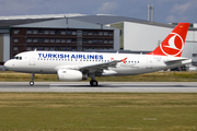 Turkish Airlines Airbus A319-132 (D-AVYC) at  Hamburg - Finkenwerder, Germany