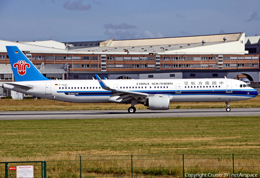 China Southern Airlines Airbus A321-271N (D-AVYD) | Photo 285687