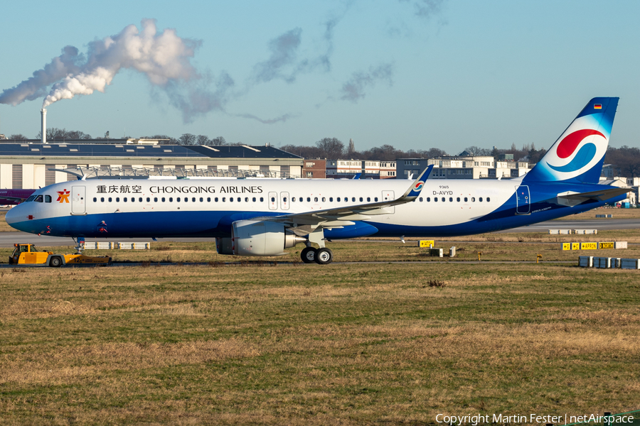 Chongqing Airlines Airbus A321-253NX (D-AVYD) | Photo 372142