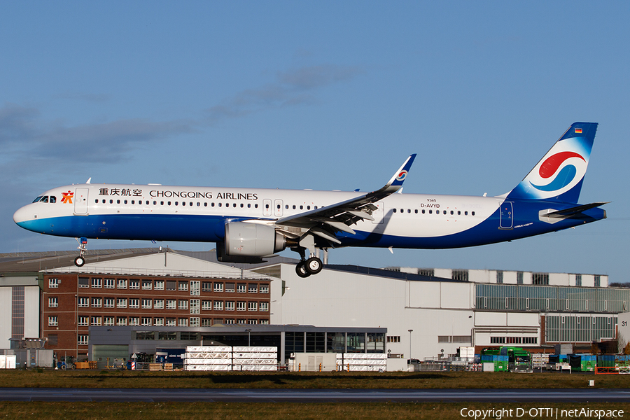 Chongqing Airlines Airbus A321-253NX (D-AVYD) | Photo 412001