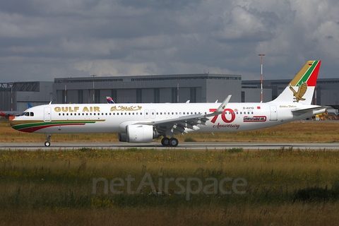 Gulf Air Airbus A321-253NX (D-AVYD) at  Hamburg - Finkenwerder, Germany