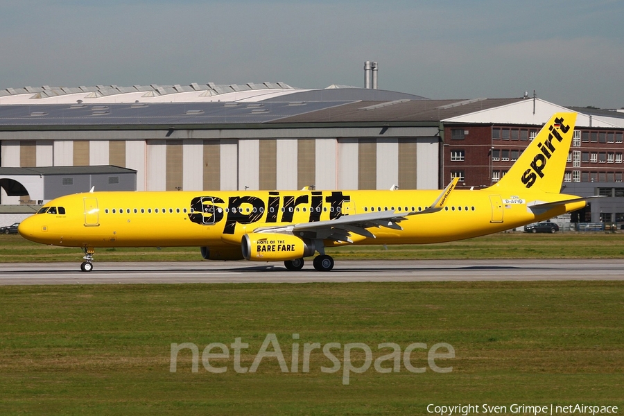 Spirit Airlines Airbus A321-231 (D-AVYD) | Photo 120073