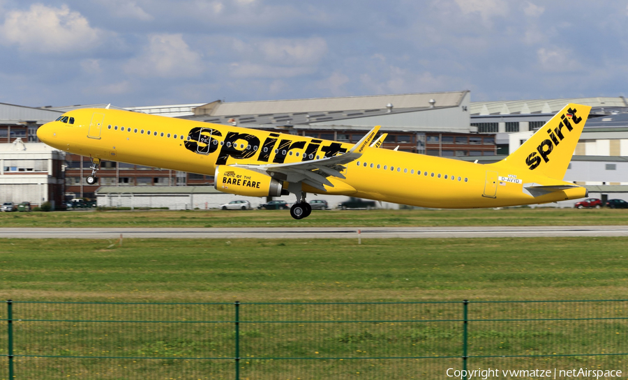 Spirit Airlines Airbus A321-231 (D-AVYD) | Photo 120948