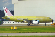 Tunisair Airbus A319-114 (D-AVYD) at  Hamburg - Finkenwerder, Germany