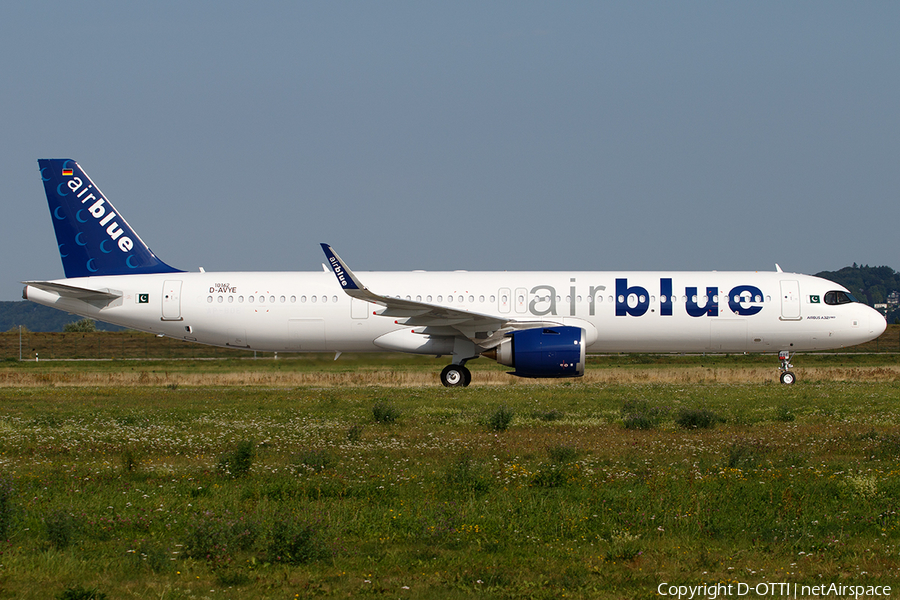 AirBlue Airbus A321-251NX (D-AVYE) | Photo 466161