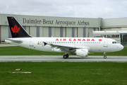 Air Canada Airbus A319-114 (D-AVYE) at  Hamburg - Finkenwerder, Germany