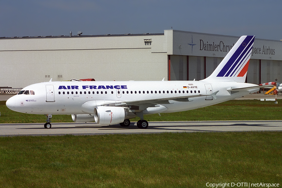 Air France Airbus A319-111 (D-AVYE) | Photo 406272