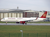 Juneyao Airlines Airbus A321-231 (D-AVYE) at  Hamburg - Finkenwerder, Germany