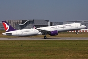 Air Macau Airbus A321-271NX (D-AVYF) at  Hamburg - Finkenwerder, Germany