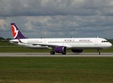 Air Macau Airbus A321-271NX (D-AVYF) at  Hamburg - Finkenwerder, Germany