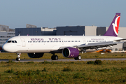 Air Macau Airbus A321-271NX (D-AVYF) at  Hamburg - Finkenwerder, Germany