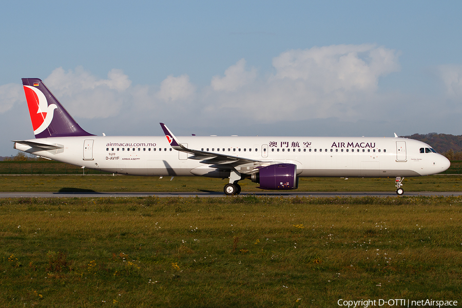 Air Macau Airbus A321-271NX (D-AVYF) | Photo 409383