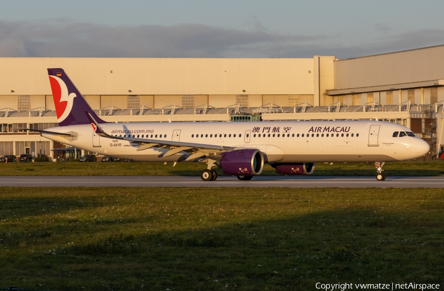 Air Macau Airbus A321-271NX (D-AVYF) | Photo 409412