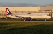 Air Macau Airbus A321-271NX (D-AVYF) at  Hamburg - Finkenwerder, Germany