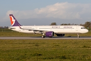 Air Macau Airbus A321-271NX (D-AVYF) at  Hamburg - Finkenwerder, Germany