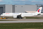 China Eastern Airlines Airbus A321-211 (D-AVYF) at  Hamburg - Finkenwerder, Germany