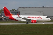 Avianca Airbus A319-132 (D-AVYG) at  Hamburg - Finkenwerder, Germany