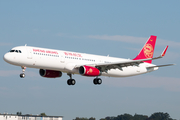 Juneyao Airlines Airbus A321-231 (D-AVYH) at  Hamburg - Finkenwerder, Germany