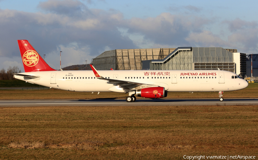 Juneyao Airlines Airbus A321-231 (D-AVYH) | Photo 137819