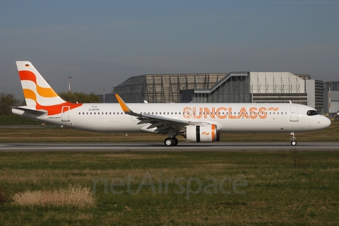 Sunclass Airlines Airbus A321-251NX (D-AVYH) at  Hamburg - Finkenwerder, Germany