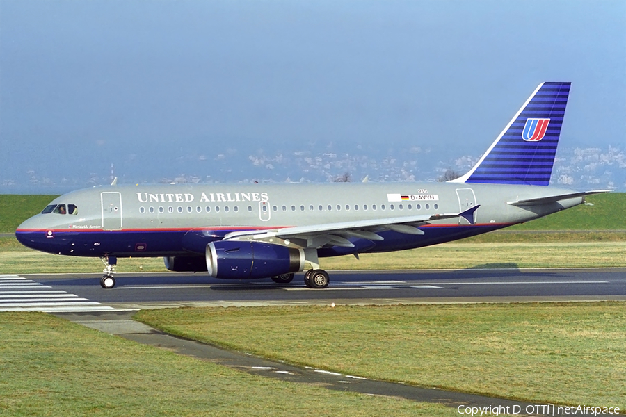 United Airlines Airbus A319-131 (D-AVYH) | Photo 383563