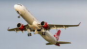 Virgin America Airbus A321-253N (D-AVYH) at  Hamburg - Finkenwerder, Germany