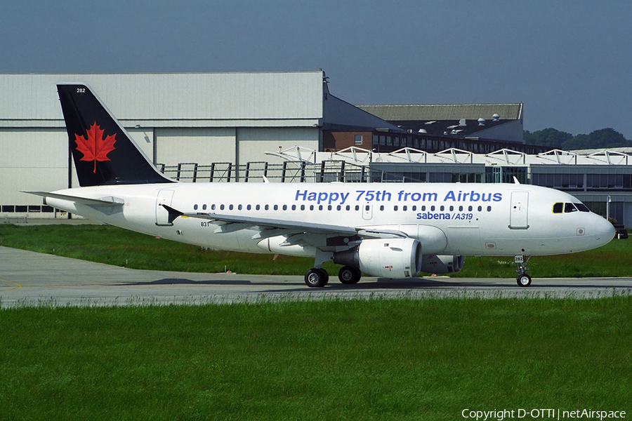 Air Canada Airbus A319-114 (D-AVYI) | Photo 324191