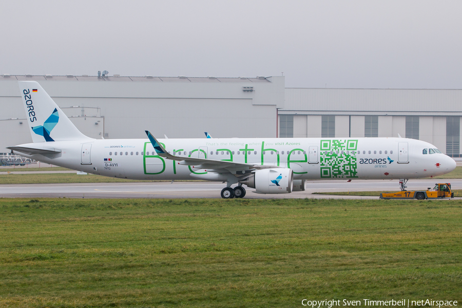 Azores Airlines Airbus A321-253N (D-AVYI) | Photo 201174