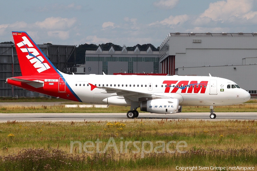 TAM Brazilian Airlines Airbus A319-132 (D-AVYI) | Photo 11919