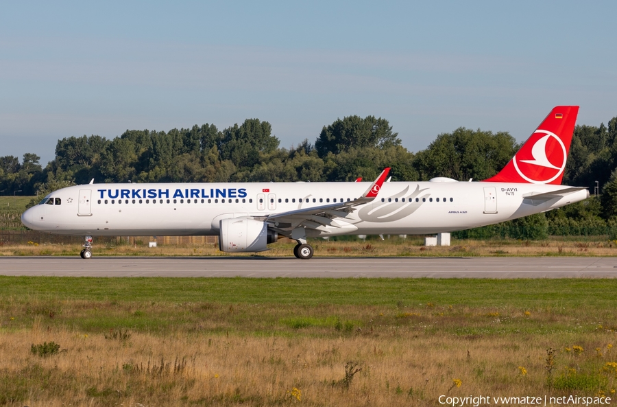 Turkish Airlines Airbus A321-271NX (D-AVYI) | Photo 394574