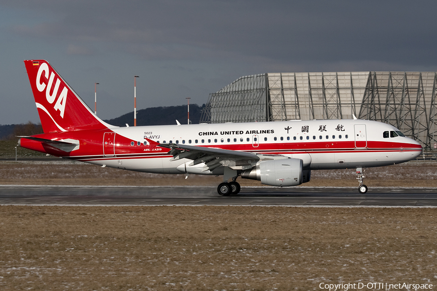 China United Airlines Airbus A319-115 (D-AVYJ) | Photo 375675